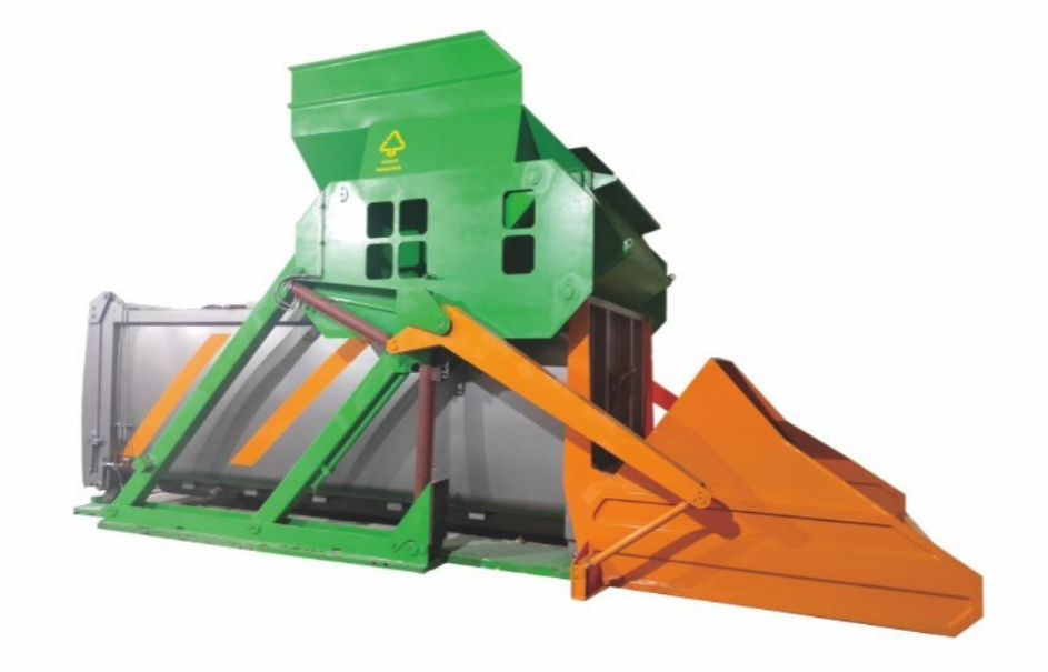 分体高位斜压式垃圾中转站