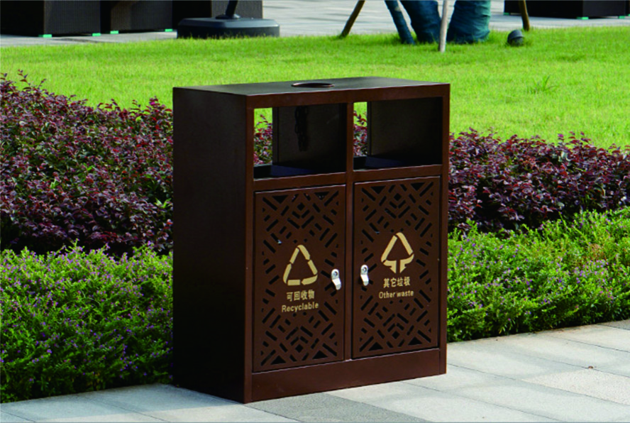 HD08-11 金属镂空果皮箱