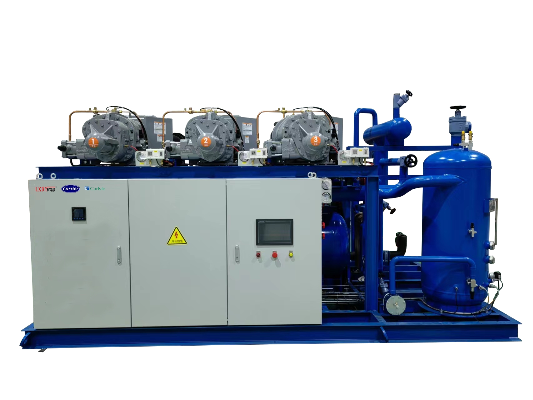 开利螺杆3并联机组