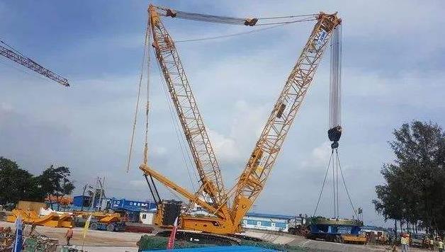 舟山500吨履带吊车出租