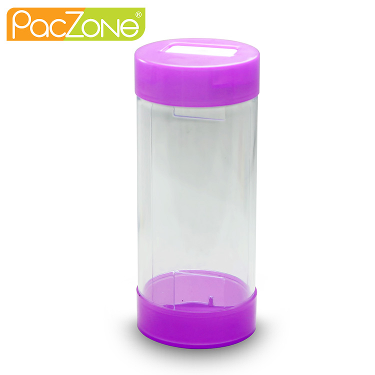 Clear Round Containers with Lids