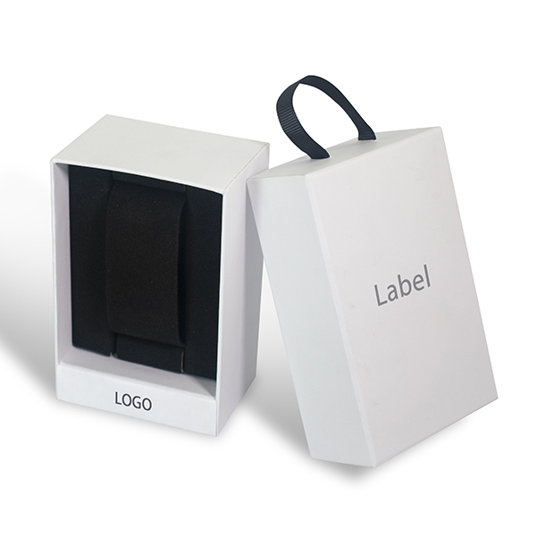 Hangable paper watch box