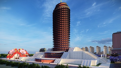 民間戲劇中心仿天壇建筑