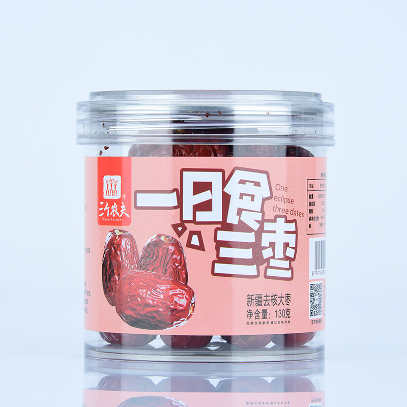 三個農夫 紅棗無核130g/罐