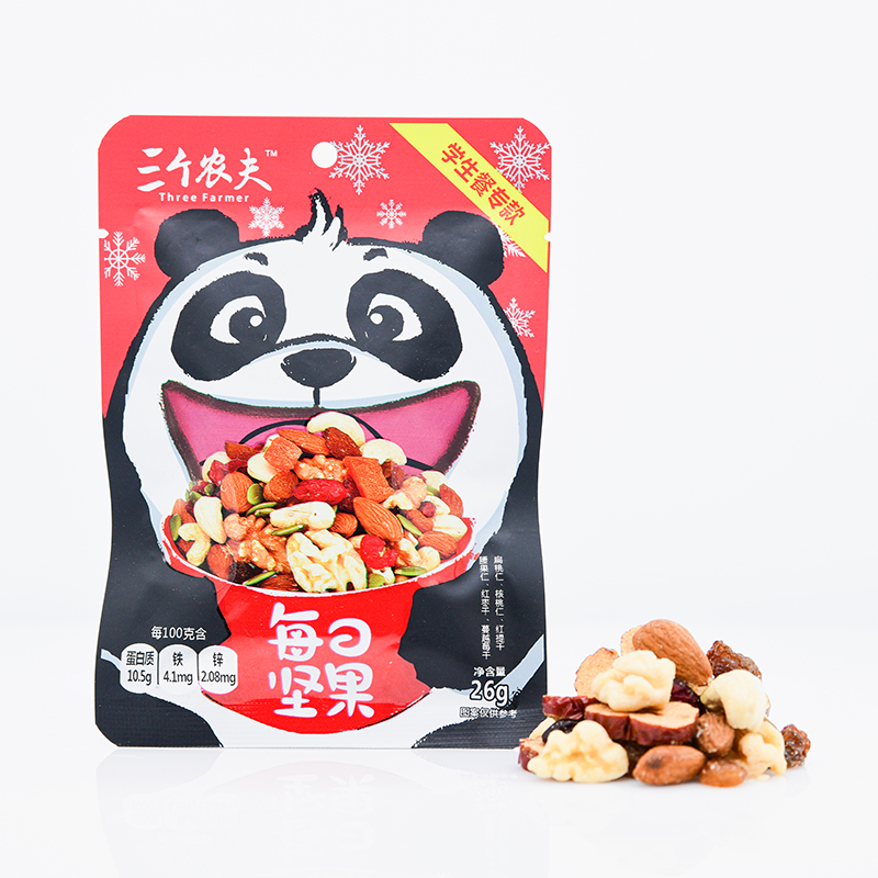 三个农夫每日坚果（熊猫版）26g/袋*5
