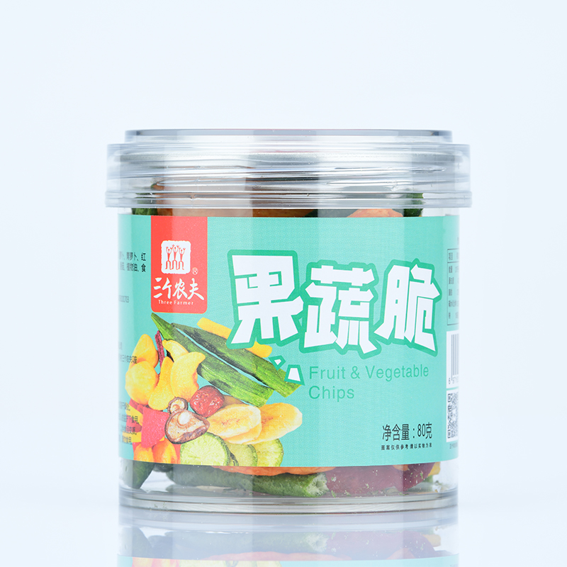 三個農夫 果蔬脆80g/罐*1