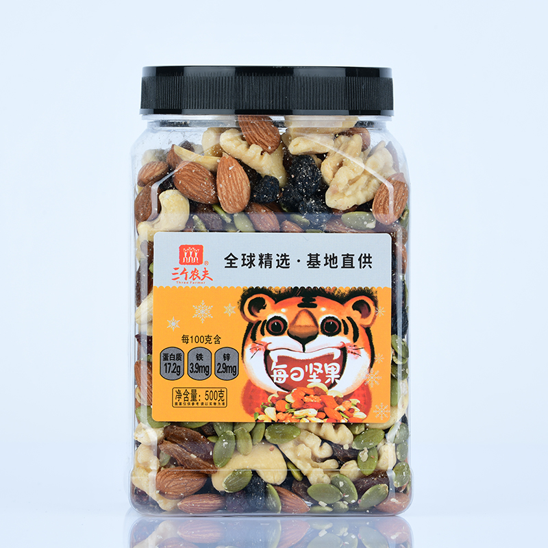 三个农夫每日坚果（老虎版）500g/罐*1