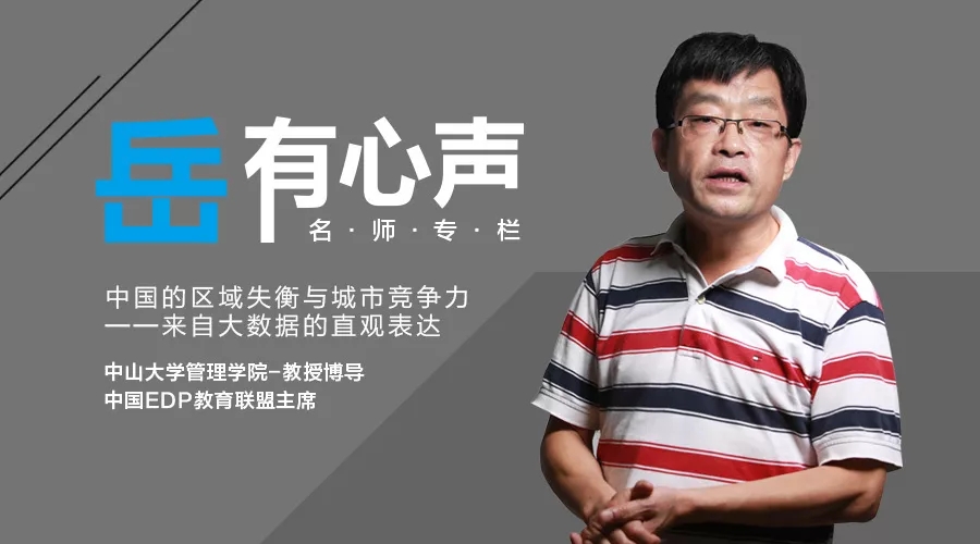 中国的区域失衡与城市竞争力 ——来自大数据的直观表达