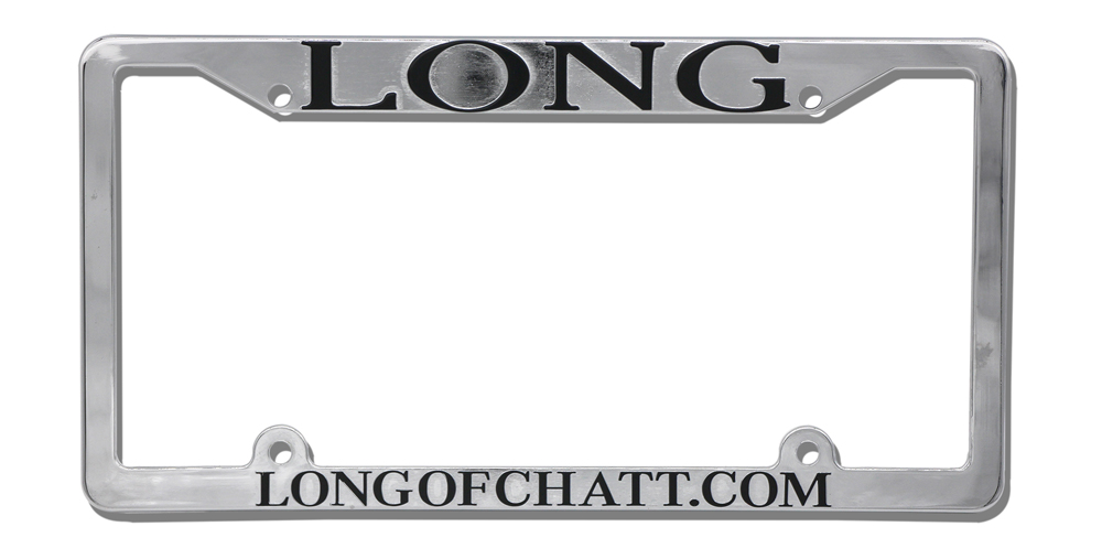 Raised Copy Chrome Znic Frame(34 style)