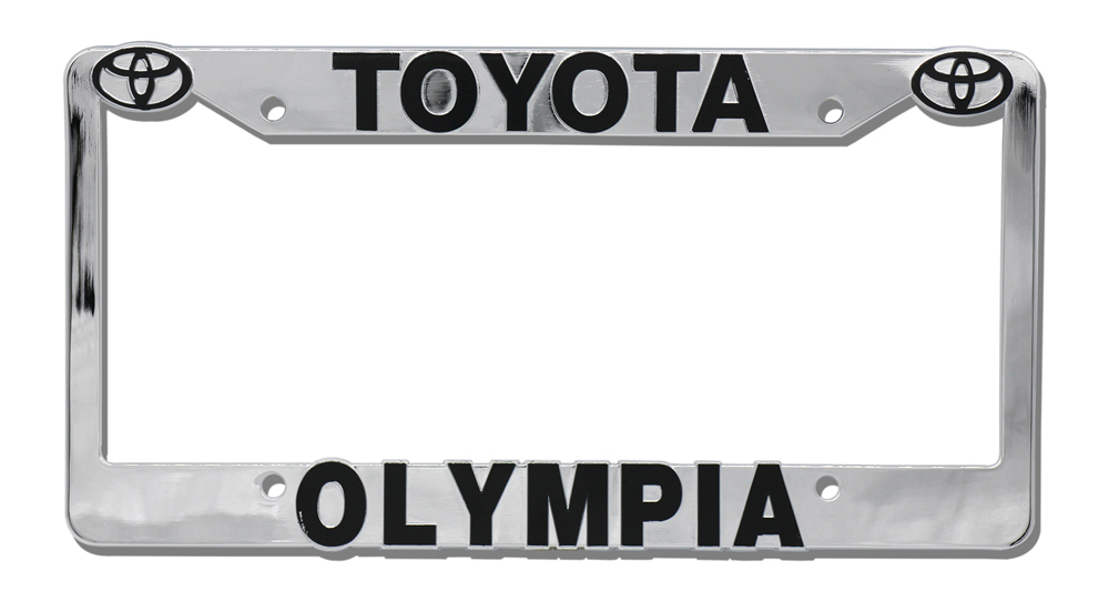 Raised Copy Chrome Znic Frame(31 style)