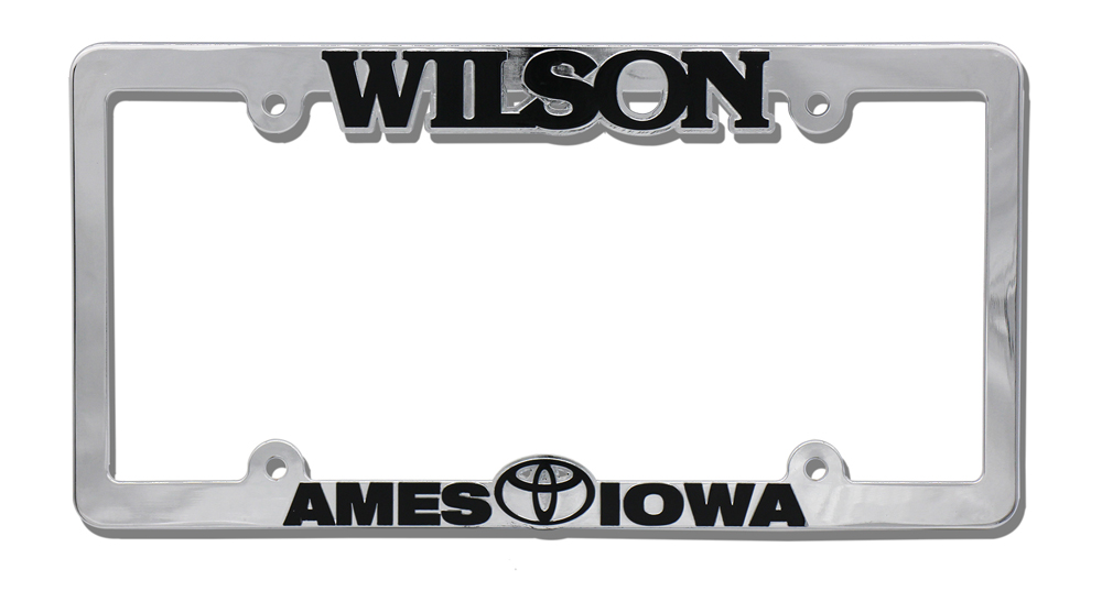 Raised Copy Chrome Znic Frame(43 style)
