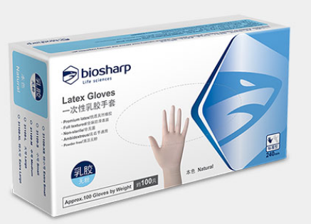 Biosharp 乳胶手套