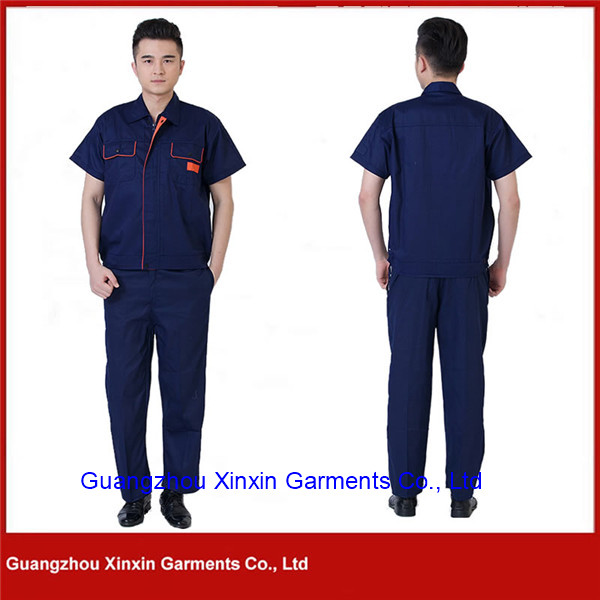 Customized Cotton High Quality Work Clothing Uniform (W170)
