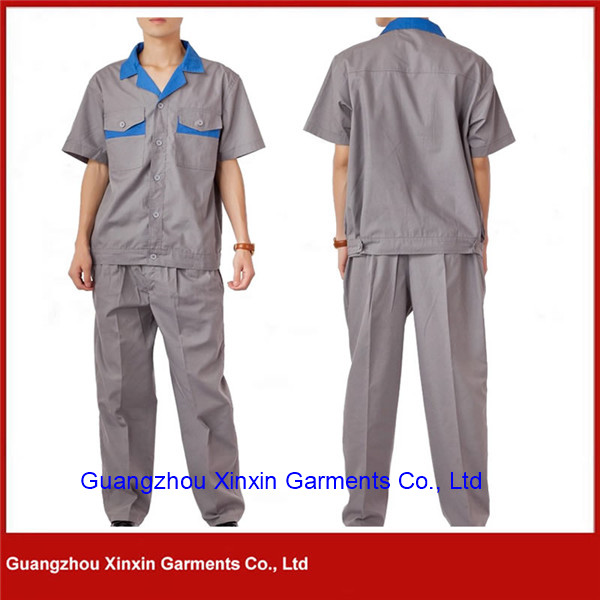 Custom Design Good Quality Work Clothes for Summer (W179)