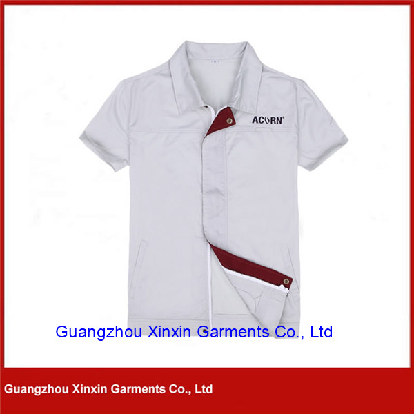 Custom Made Short Sleeve Work Apparel for Summer (W267)