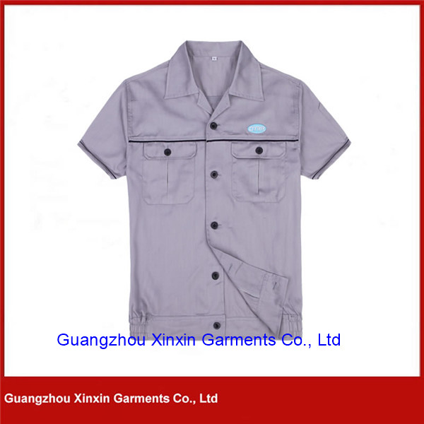 Custom Made Short Sleeve Working Jackets for Summer (W270)