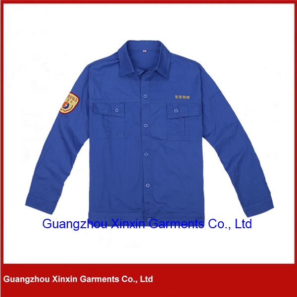 2017 New Long Sleeve High Quality Work Jacket for Winter (W295)