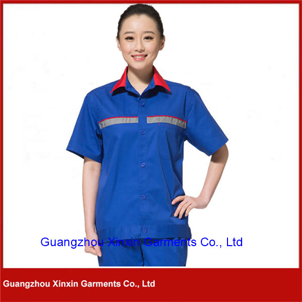 Customized Cotton Polyester Work Apparel Uniform for Women(W52)