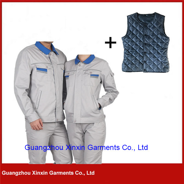Custom Winter Cold Protection Antistatic Work Industry Clothing (W581)