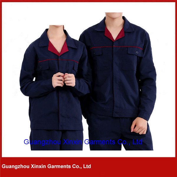 Custom Design Factory Worker Uniform Industrial Mechanic Safety Worker Uniform Wear (W603)