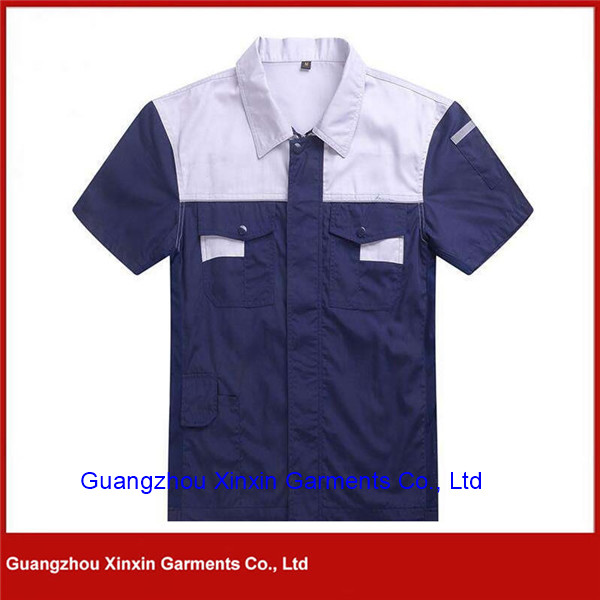 Custom Made Embroidery Work Apparel Uniform Manufacturer(W86)