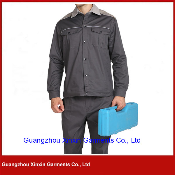 Customized Best Quality Cotton Polyester Working Uniform Supplier(W87)