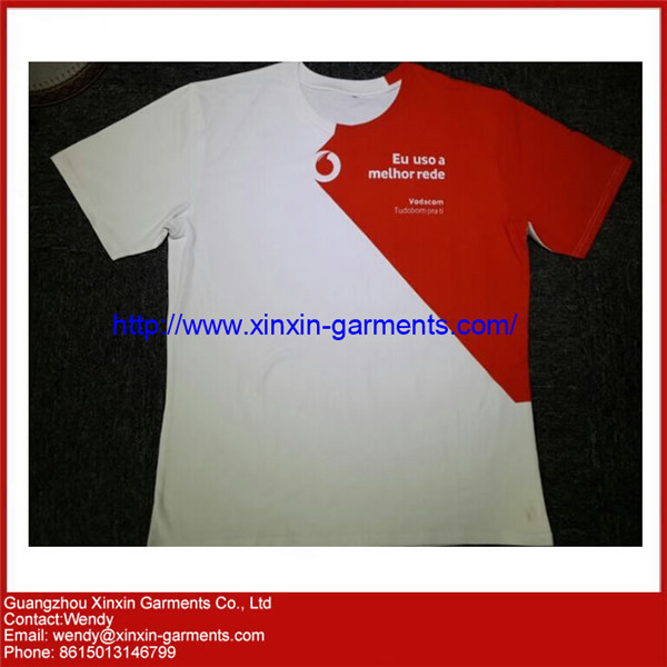 100% Cotton Customize Design Two Color t-shirts Men (R83)