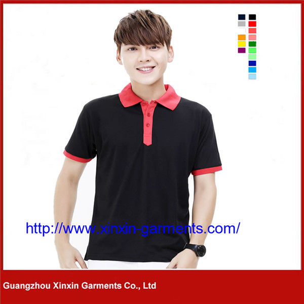 100% Cotton Men Classic Pique Polo Shirt (P277)