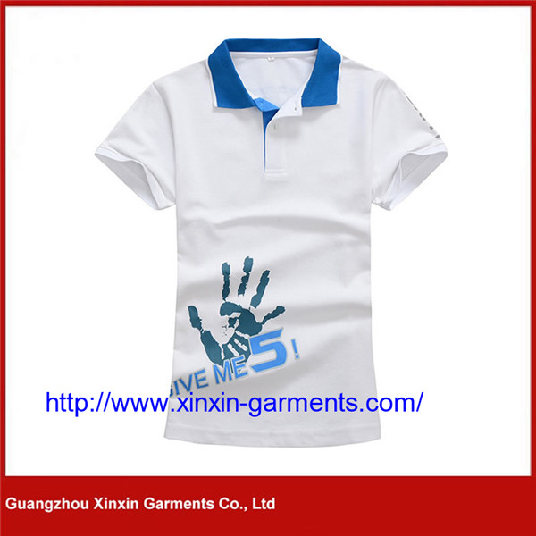 100% Cotton Printing Fashion Polo T-Shirt for Men (P479)