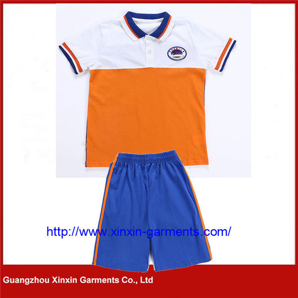100% Polyester 160G Mesh Custom Sublimation Running Short for Kids School Running Wear (U114)