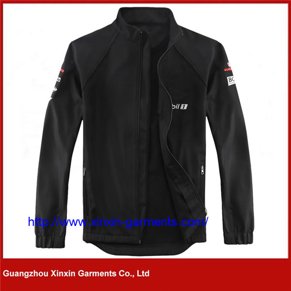 100% Polyester Custom Black Best Womens Sports Winter Jackets (J447)