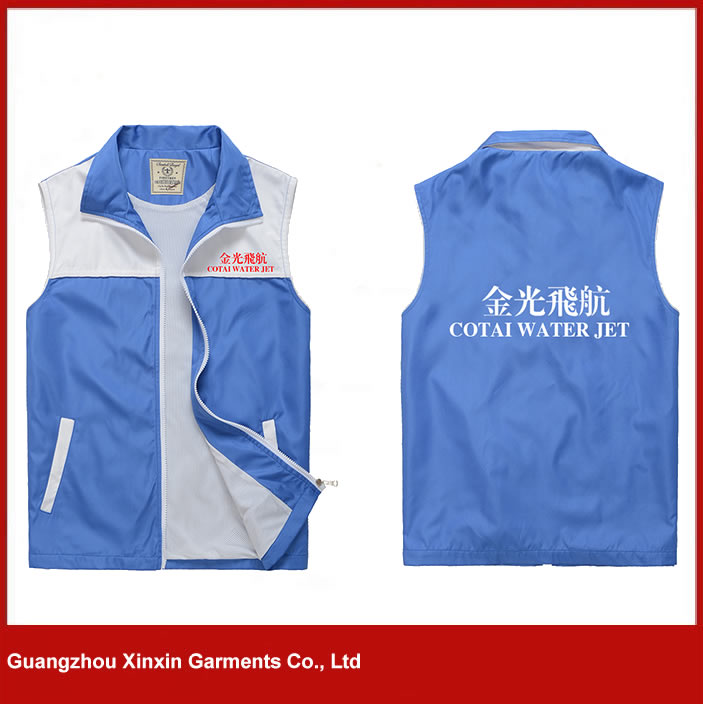 2016 Men's Cheap Fashion Wholesale Polyester Vest Volunteer Vest (V12)