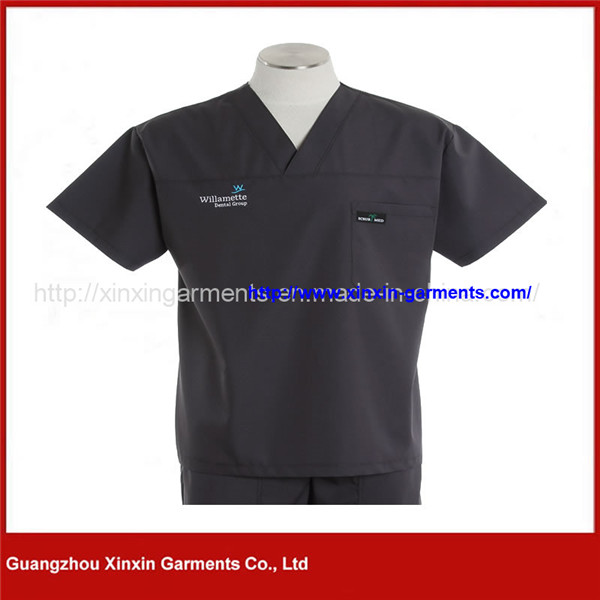 2017 Scrub Suit Designs Wholesale Doctor Uniform Medical Scrubs China (H22)