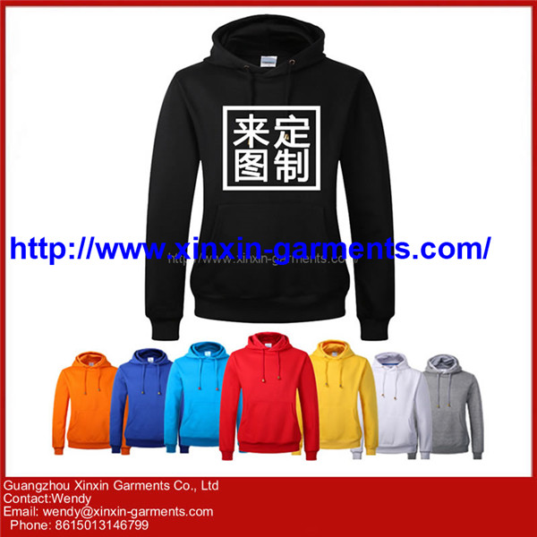2018 New Custom Printing Cotton Hoody Sweat for Men and Women (T259)