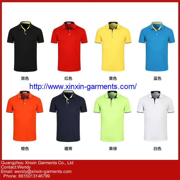 2021 Wholesale High Quality Custom Logo Polo T-Shirt (P341)