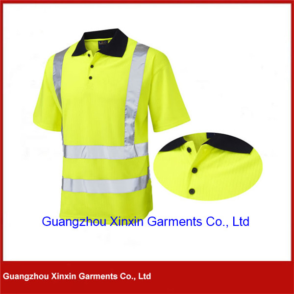 3M High Quality Reflective Yellow Men Safety Working Shirts (W63)