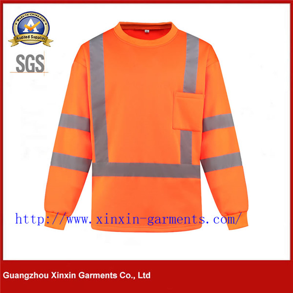 New Men High Visibility Sweatshirt Knitted Jacket Safety Uniform Working Wear​ W934