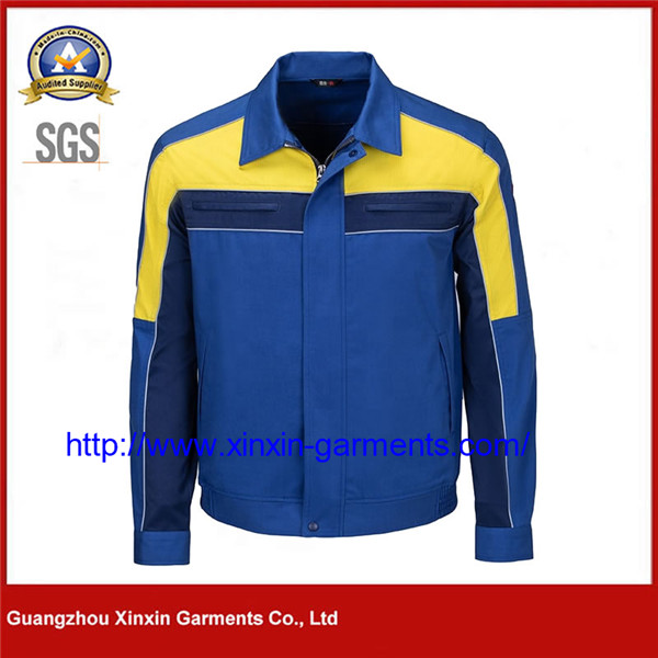 customize Long sleeve engineering workers uniform clothes men work wear​ W2158