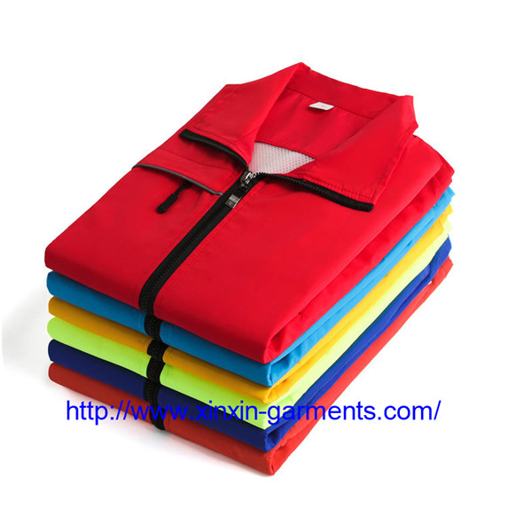 custom worker clothes volunteer activities laminated promotional enterprises customized vest ZC005