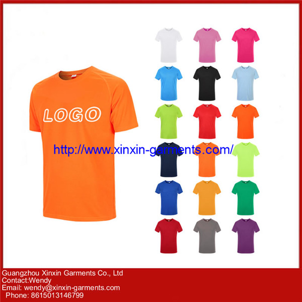 Cheap Cotton Round Neck Plain Wholesale tshirt Factory (R215)