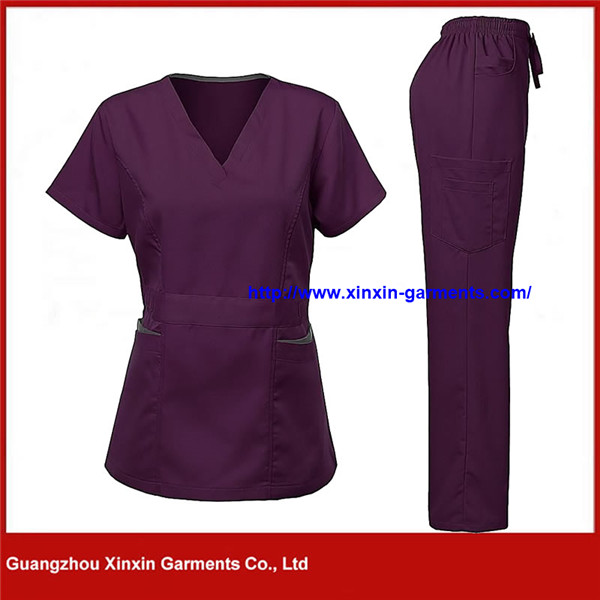Cheap Factory Price Hospital Scrub Uniform Best Quality (H119)