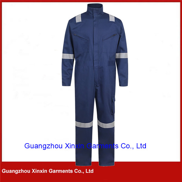 China Cheap Wholesale OEM Oil Unisex Workwear with Reflective Stripe (W852)