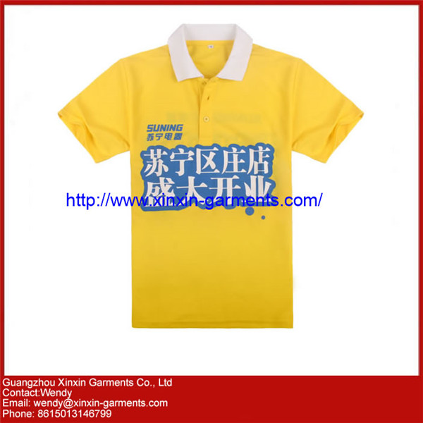 China Factory Cheap Blank Advertising Polo Shirts with Your Own Logo (P39)