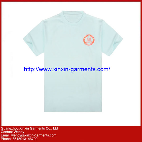 China Factory Cheap Blank Advertising Tee shirts with Own Logo (R35)