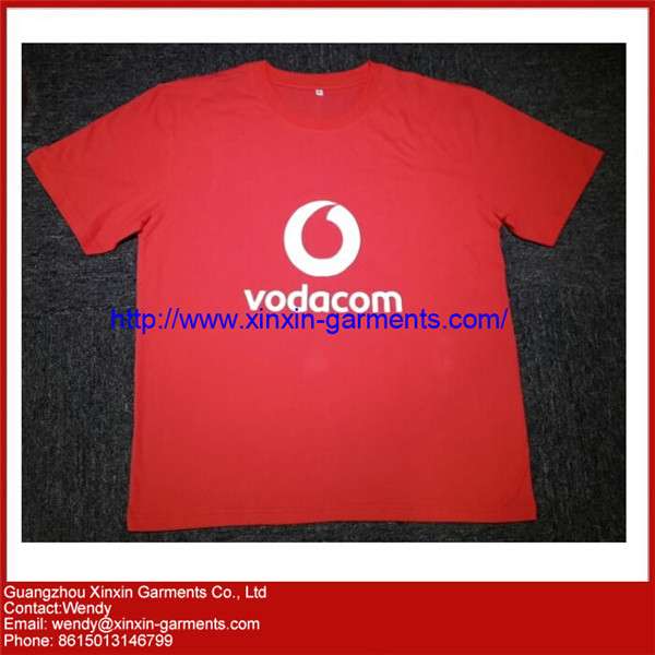 China Factory Cheap Blank Advertising Tshirts with Own Logo (R82)