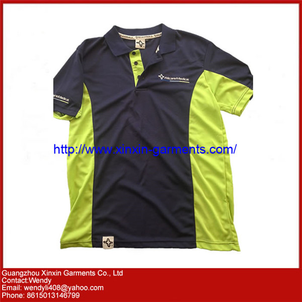 China Factory Cheap Blank Advertising sports Shirts with Your Own Logo (P5)