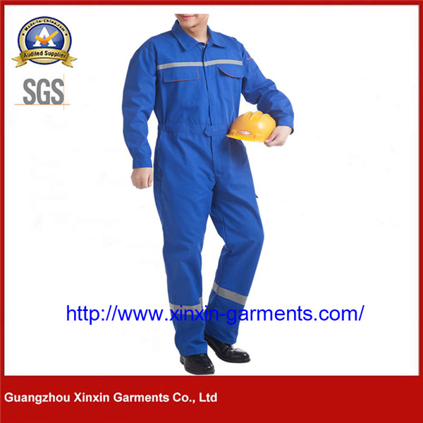 Coal Oil Metal 100% Cotton Reflective Tape Hi-Vis Workwear for Men W2351