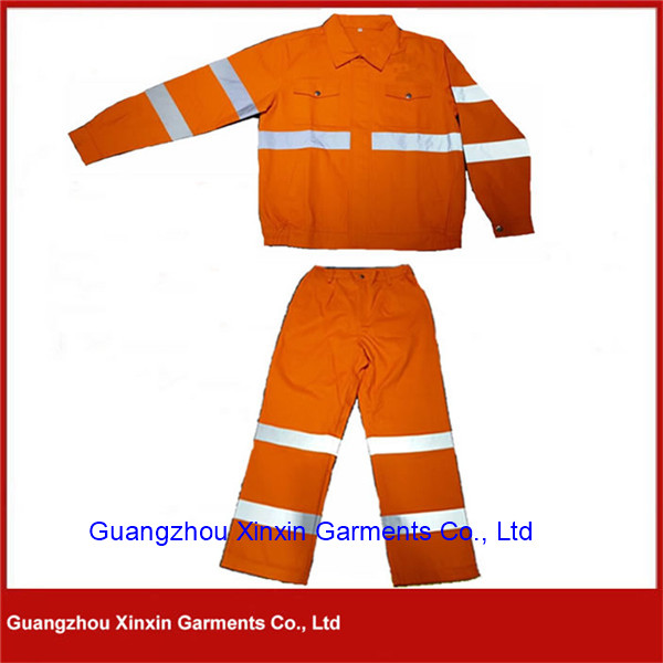 Coal mine workwear with multi pocket mens safety jacket and pant W33