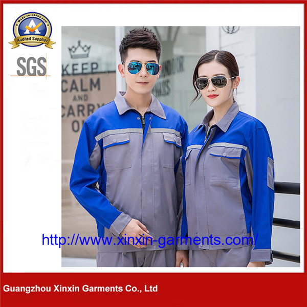 Comfortable Long Sleeves Repair work apparel in workshop and garage for men's uniform W2248