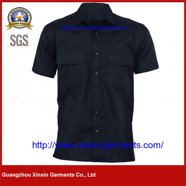 Cotton Drill Work Shirt - Short Sleeve W2442